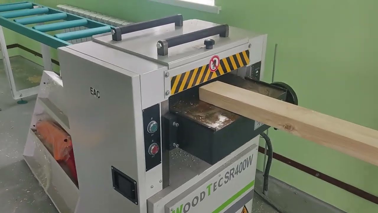 Станок рейсмусовый с шейперным ножевым валом WoodTec SR 400 W ECO