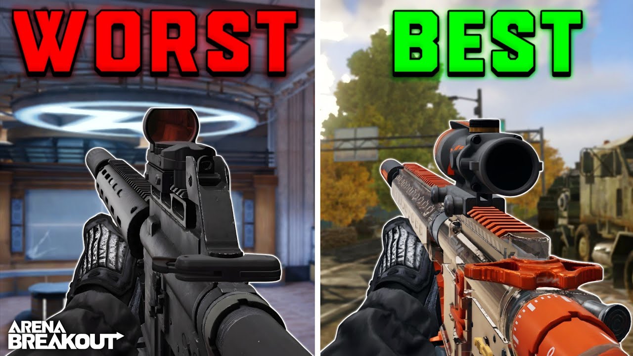 WORST vs BEST 5.56 Weapon CHALLENGE ! | Arena Breakout