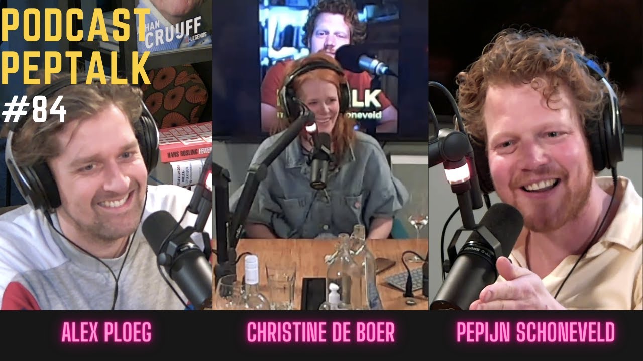 ALEX PLOEG, CHRISTINE DE BOER en PEPIJN SCHONEVELD over HEMDEN en TESTOSTERON (Podcast PepTalk TRIO)