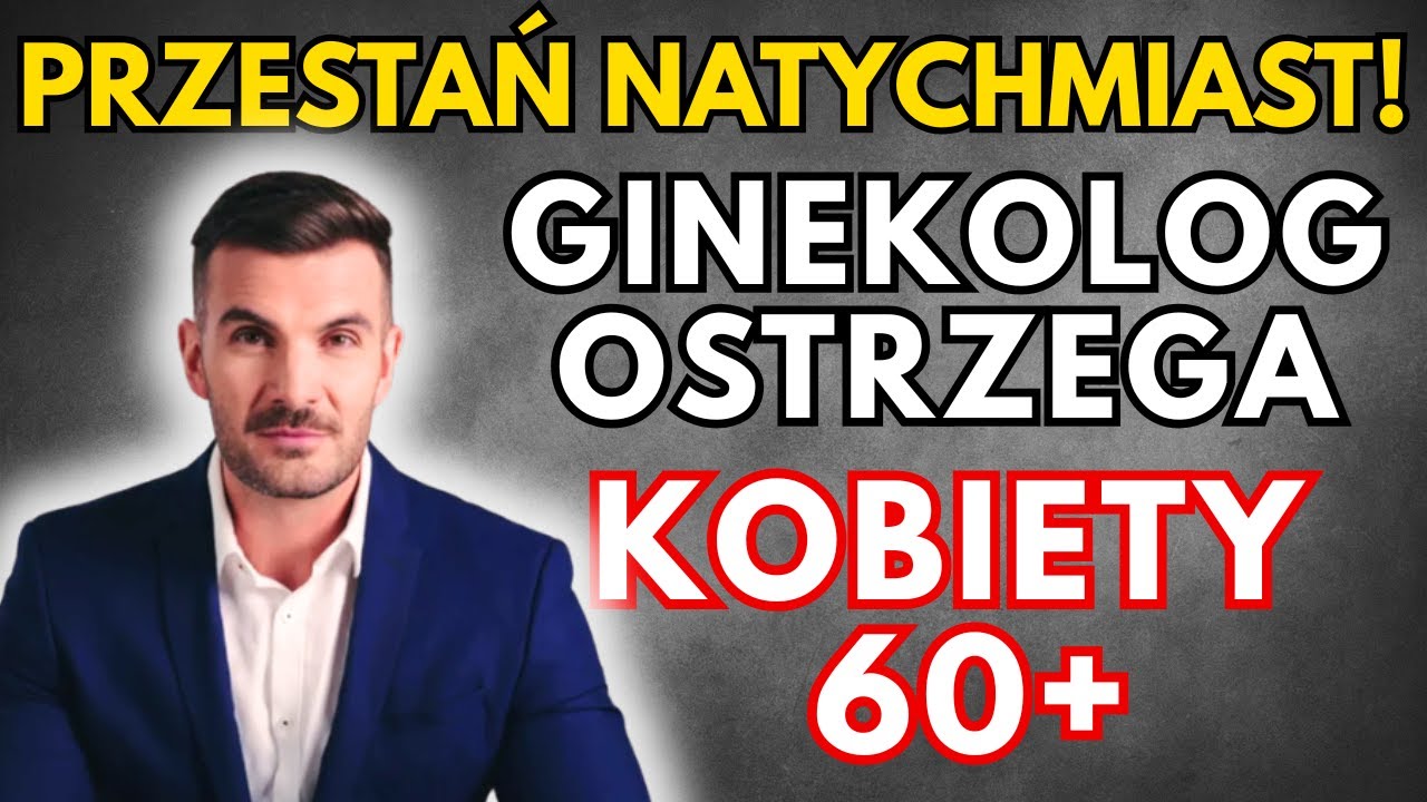 Przestań to robić natychmiast! Ginekolog ostrzega kobiety 60+ przed groźnymi nawykami