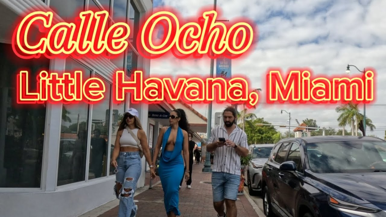 Walking in Little Havana, Miami | Cities on Foot 4K 2024 | Walking with Me