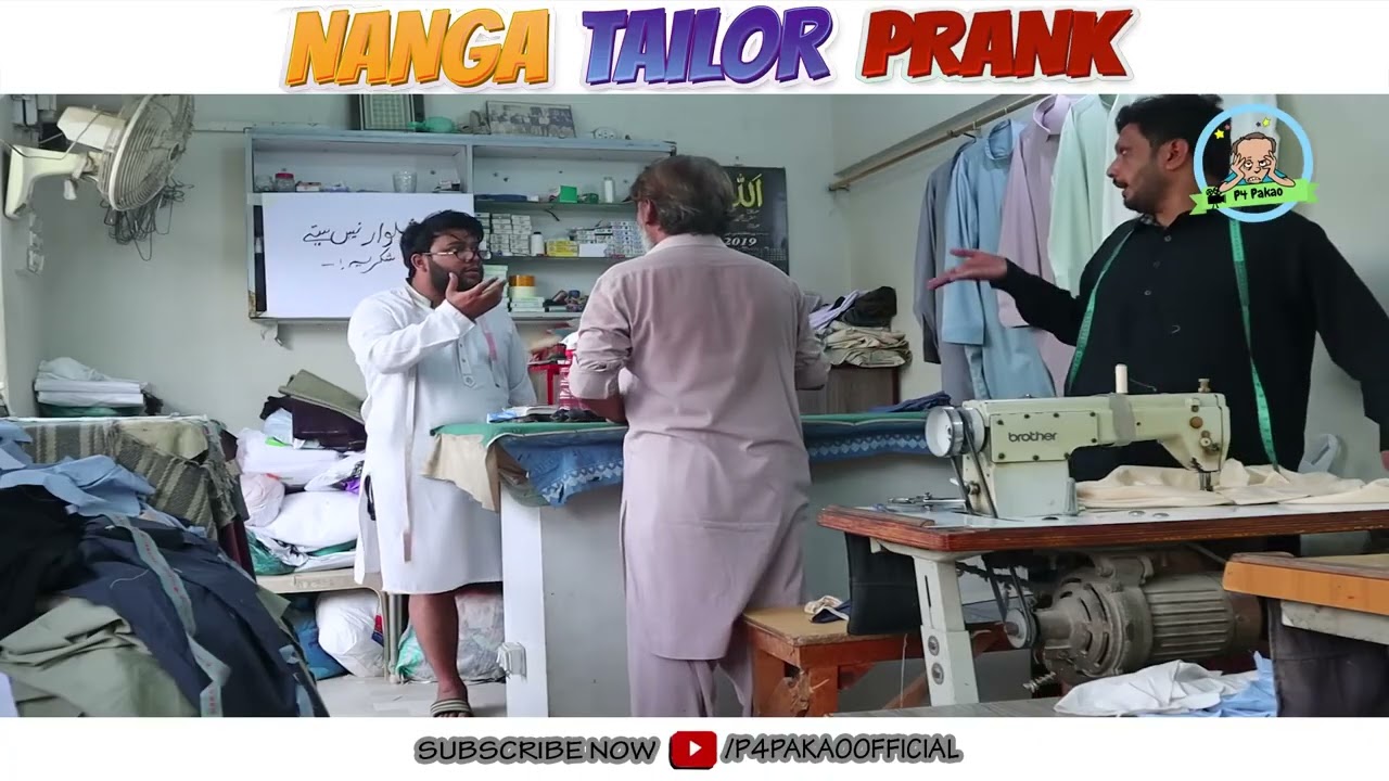 Nanga Tailor Prank Goes WRONG 😳✂️ | Shocking Public Reaction 😂 | P4 Pakao | 2026