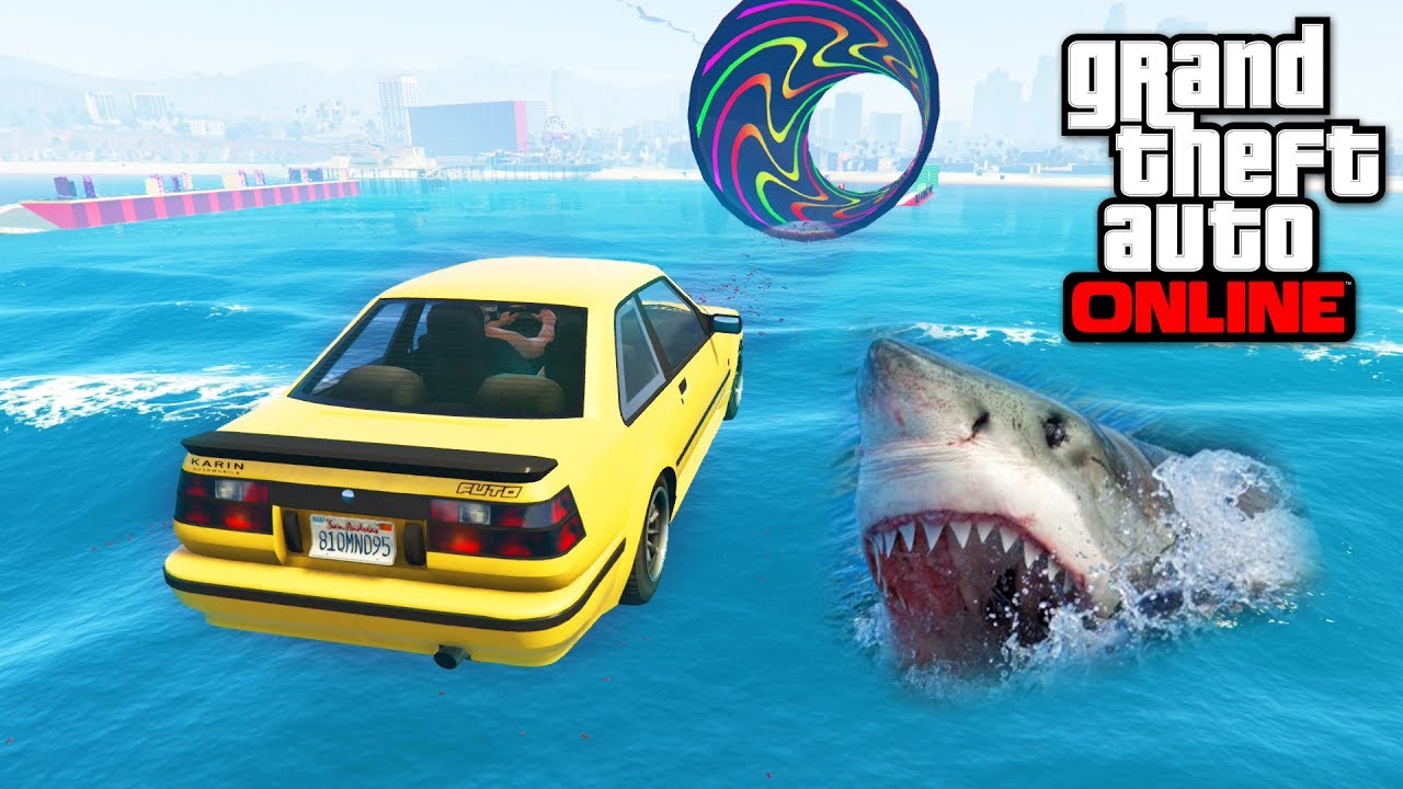 WATER PARKOUR DANS LE VIDE - GTA 5 ONLINE