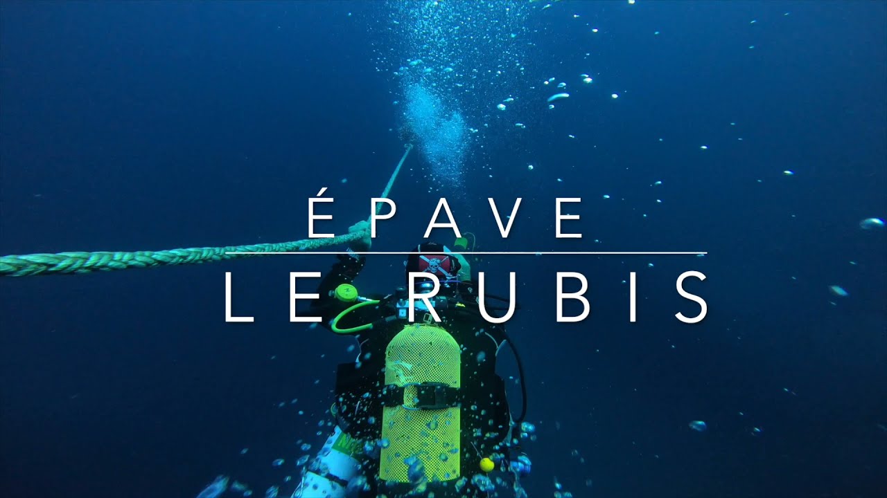 Plongée épave le rubis 20 Août 2021