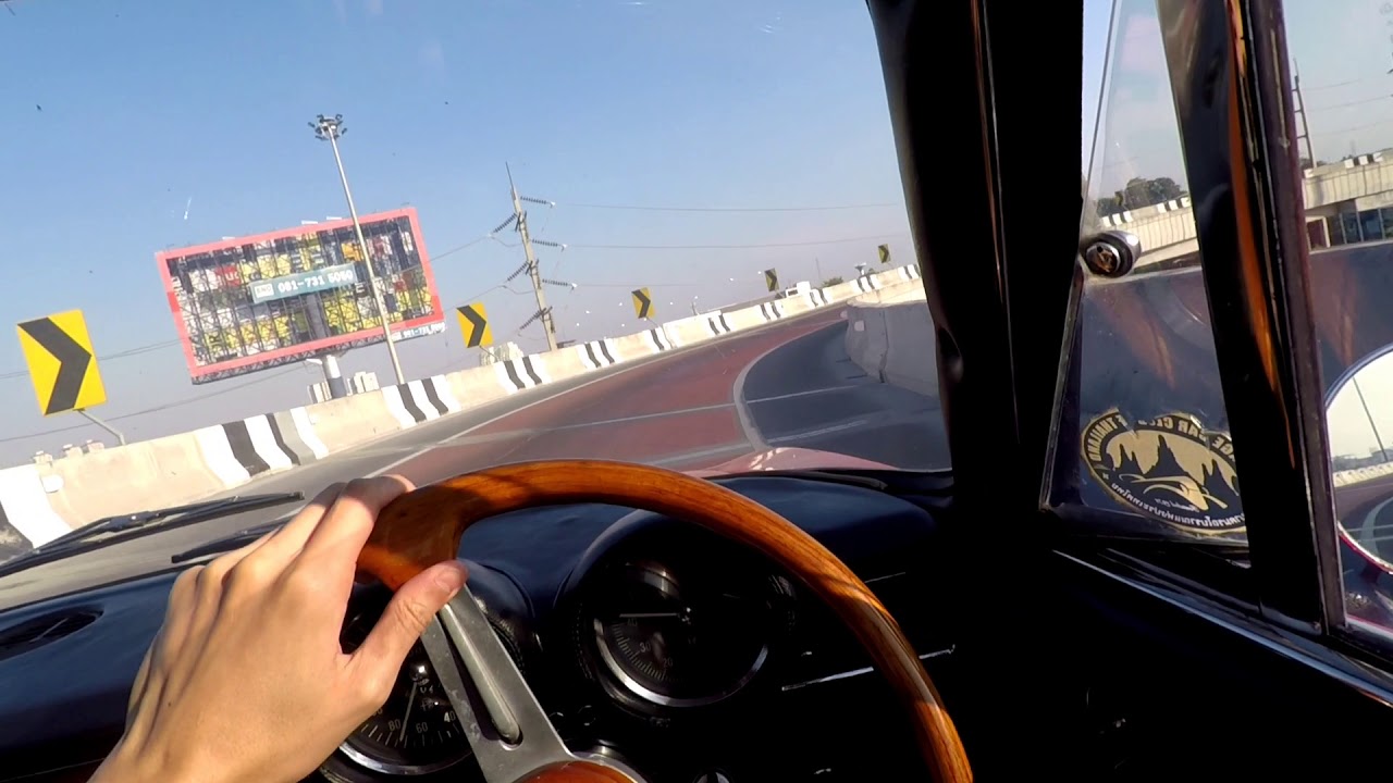 Early Morning POV Alfa 1750GTV drive. PURE SOUND