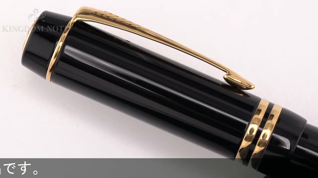 PARKER パーカー 万年筆 デュオフォールド ブラックGT センテニアル XF