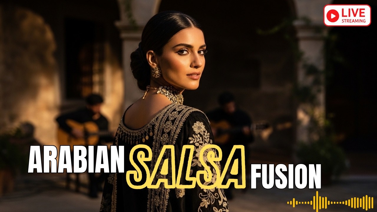 🔴 Arabian Salsa Fusion Lounge Live – Smooth Latin & Middle Eastern Grooves