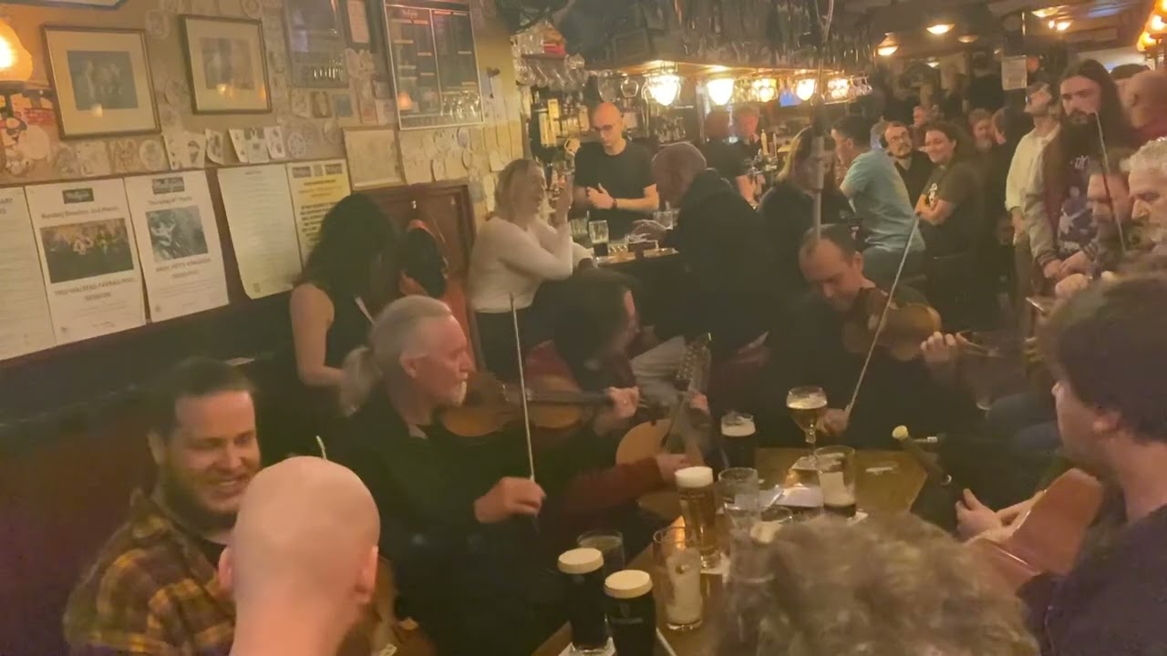 Session in Mulligans Music Bar in Amsterdam 2nd March 2025