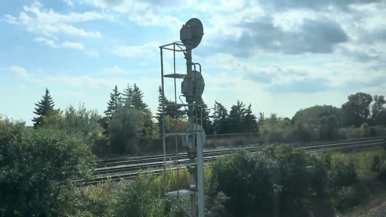 Lakeshore East GO Train Ride: Durham College Oshawa to Eglinton