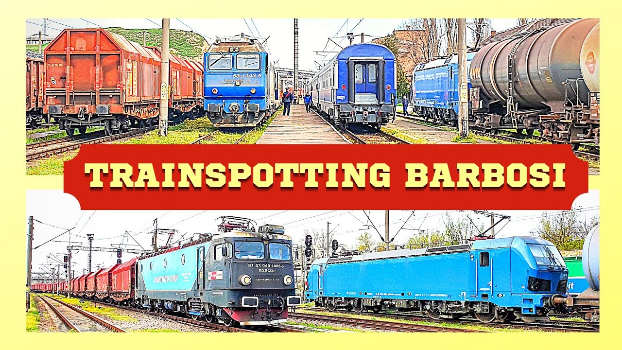 [4K] Activitate Feroviara in Gara Barbosi | Railway Activity in Galati | April 17th, 2021