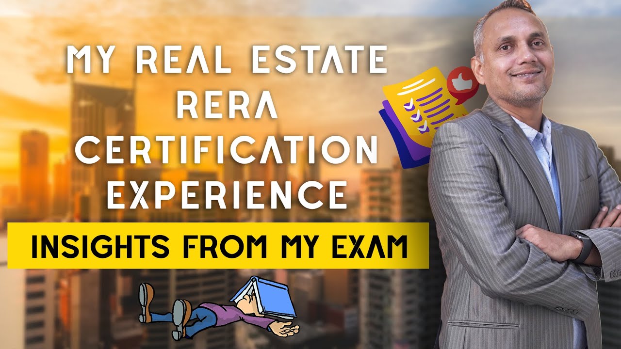 Cracking RERA in Pune | My Pune Real Estate Certification Adventure | #RealEstateCoach #SanatThakur