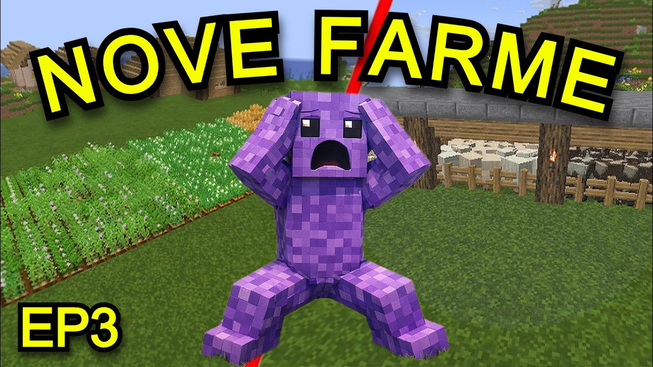 Napravio sam dvije nove farme! Minecraft Prezivljavanje EP3