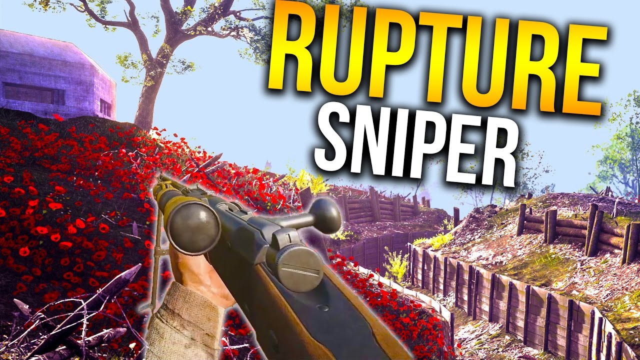 BATTLEFIELD 1 NEW MAP RUPTURE SNIPER STREAKS | BF1 They Shall Not Pass DLC Gameplay