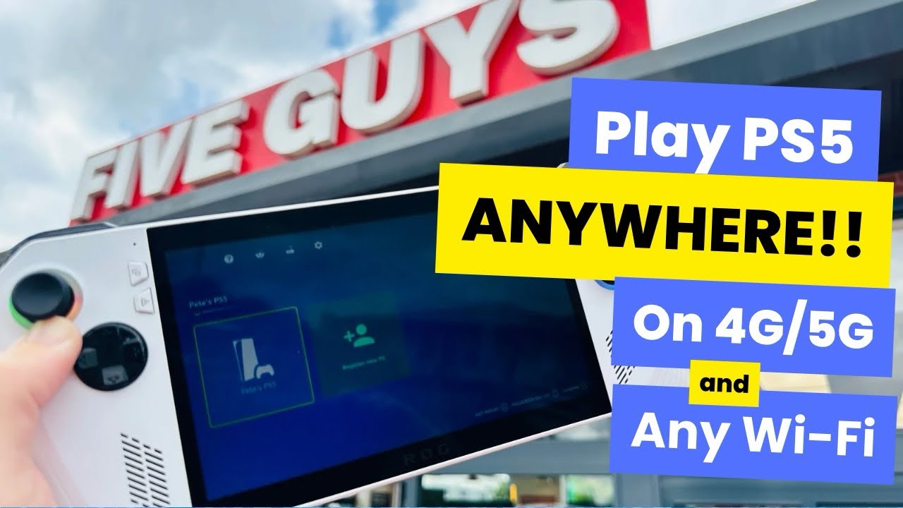 ROG Ally: играйте на PS5 вдали от дома за 5 простых шагов