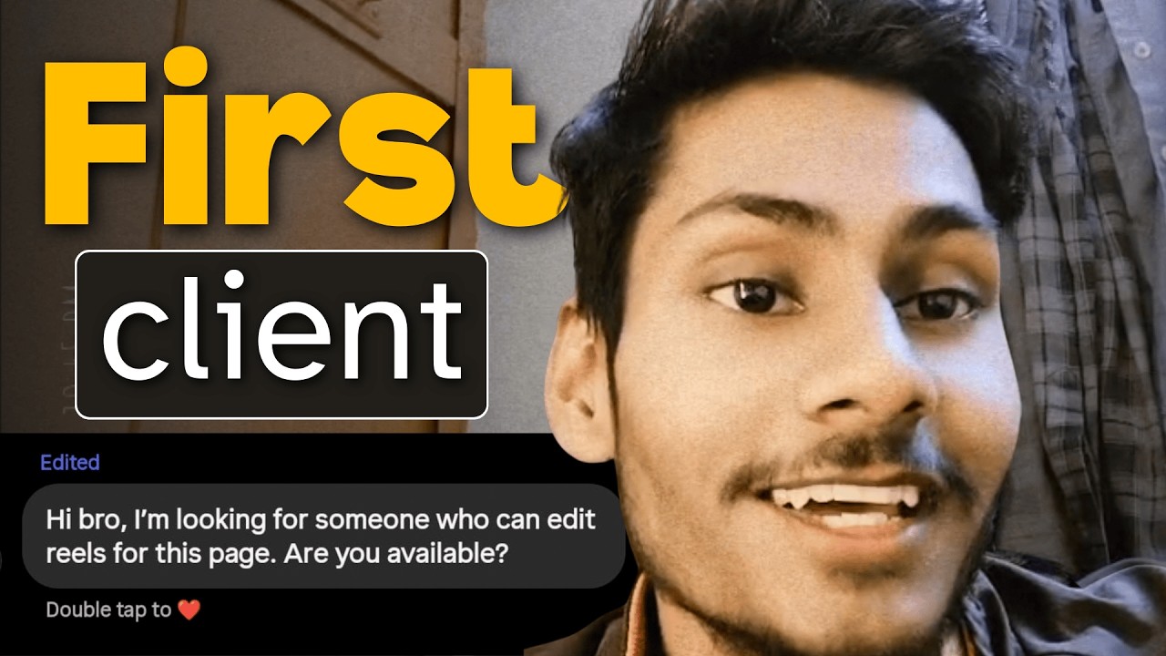 How I got my First client