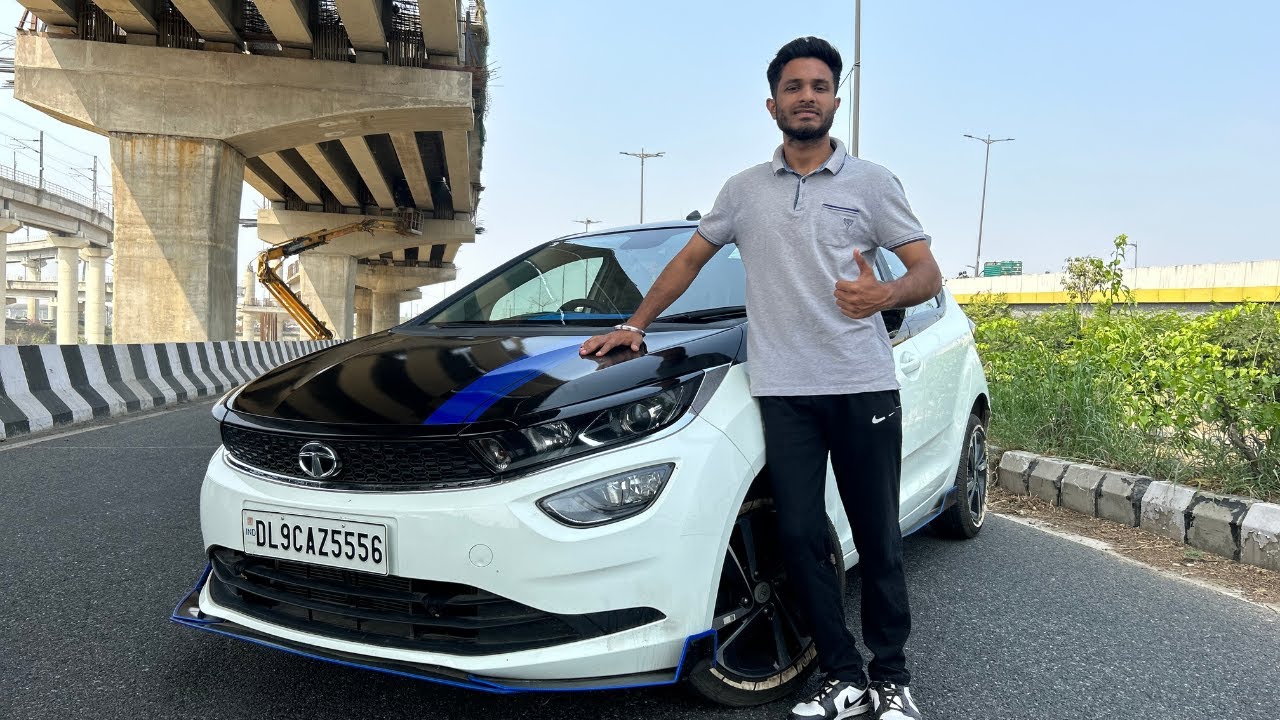Tata Altroz Modified to Altroz Racer Edition | Tata Altroz Top End Model Modifications
