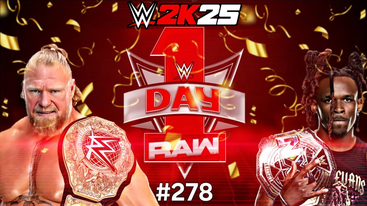 RAW: DAY 1 | WWE 2K25 | Universe Mode | 
