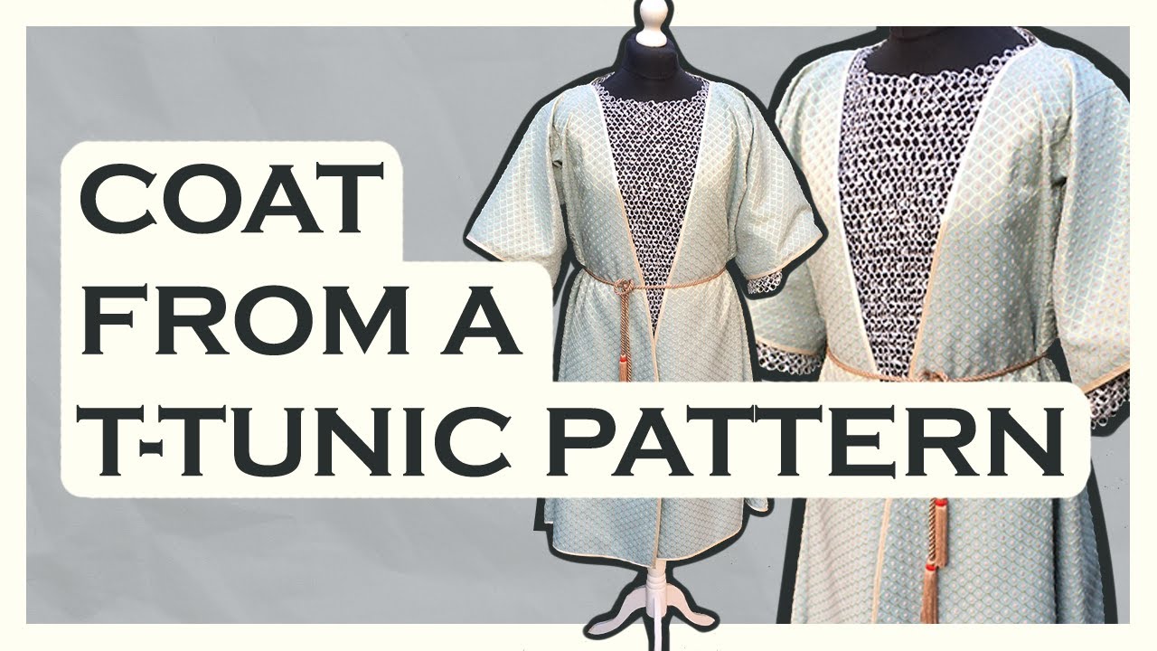 Making a LARP War Coat from a T Tunic Pattern! | Empire LRP Freeborn Wardrobe