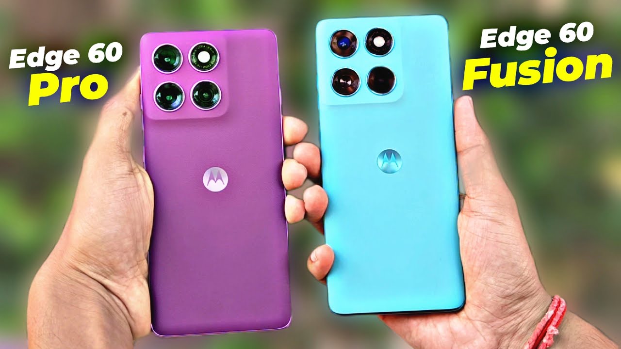 Moto Edge 60 Fusion vs Edge 60 Pro – Camera Test Battle! 📸🔥
