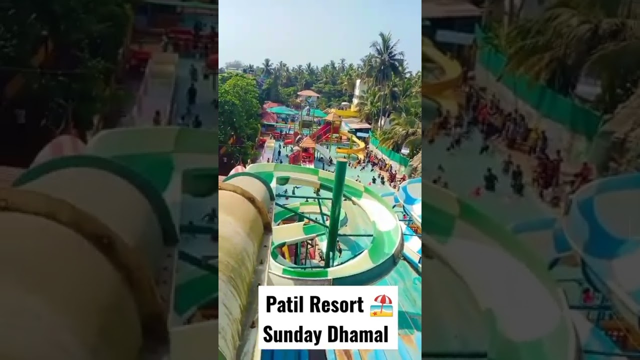 Patil Resort 🏖️ Virar West Arnala Beach ⛱️ #resort #short #beach #sunday