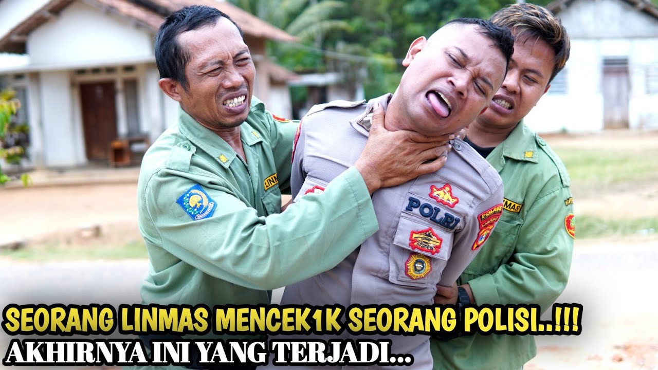 SEORANG LINMAS M3N'C3KIK SEORANG POLISI !!! AKHIRNYA INI YANG TERJADI || FILM INSPIRASI