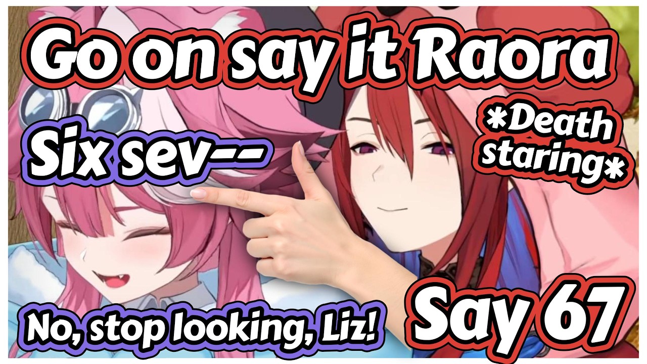 Liz Has Had Enough and Hits Raora with the Death Stare for Saying 67s [Hololive EN]