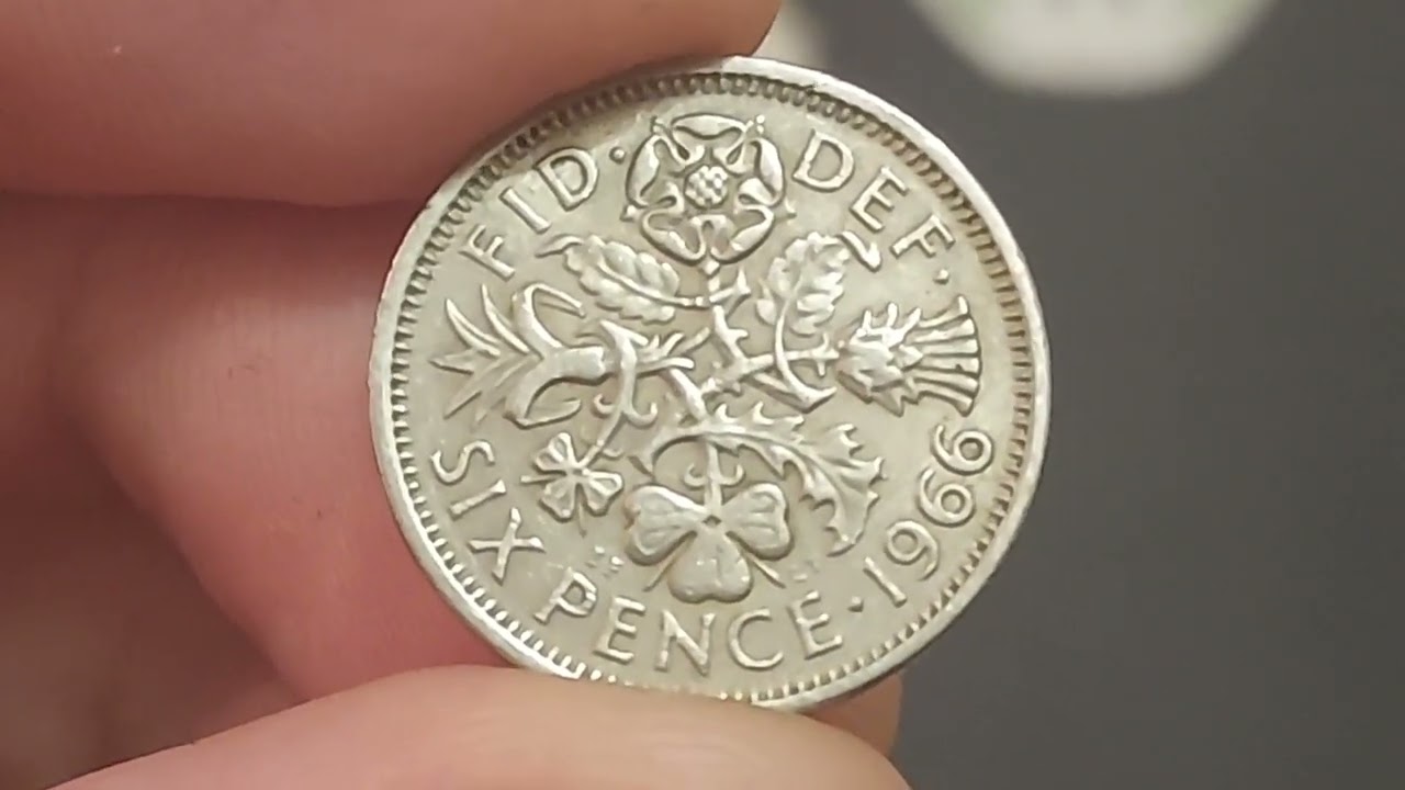 UK 1966 SIXPENCE Coin VALUE + REVIEW Queen Elizabeth II