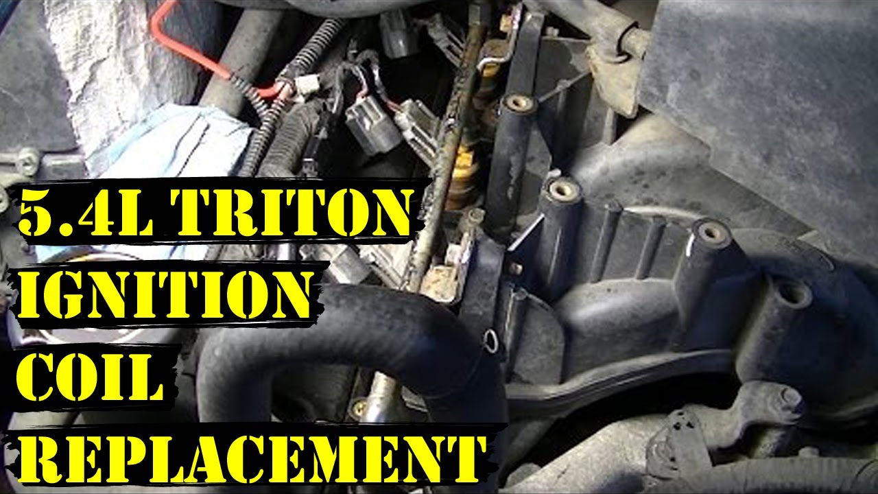 Как заменить катушки зажигания на двигателе Triton Ford объемом 5,4 л