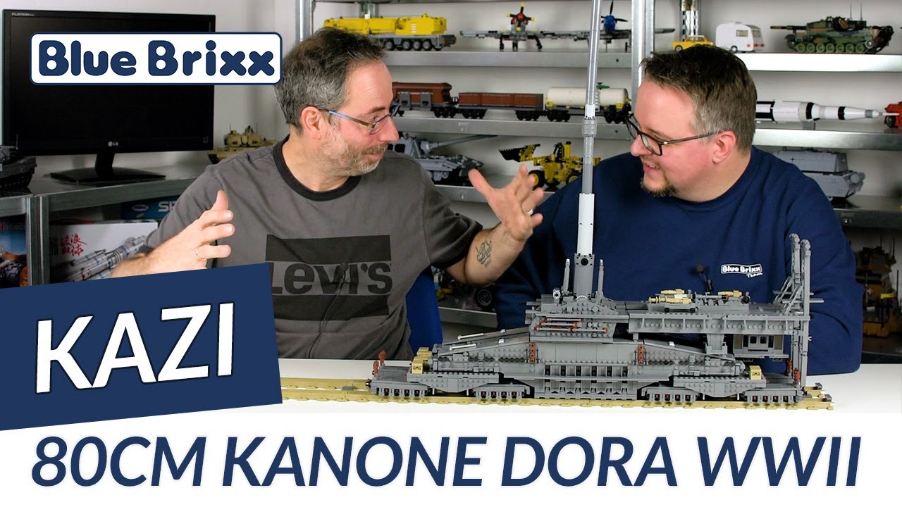 Eisenbahngeschütz Dora von Kazi @ BlueBrixx