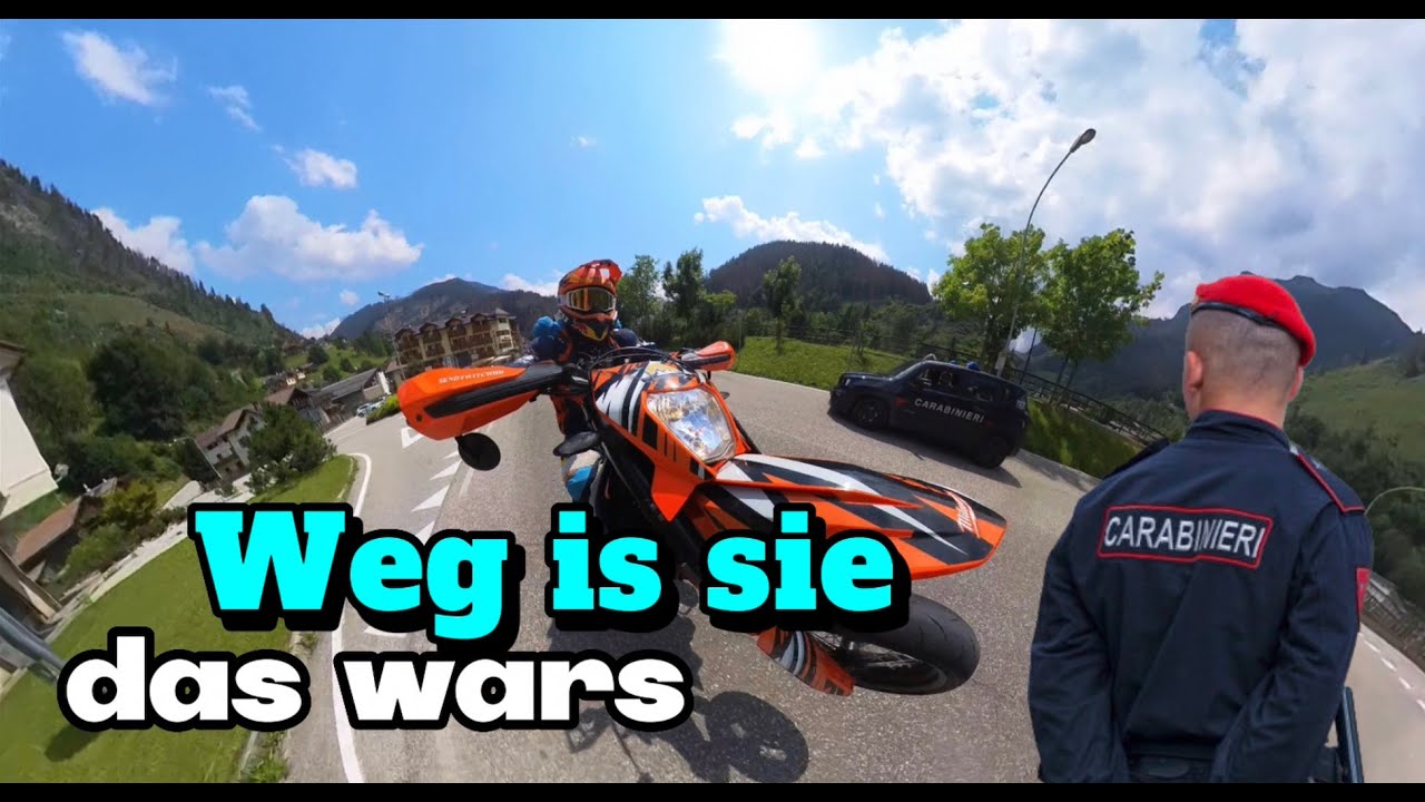 Erwischt in Südtirol, Goodby KTM ( das waren Die schönsten Pässe in Südtirol)