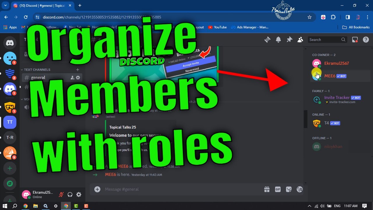 How to show roles on sidebar Discord 2026 | Full Guide
