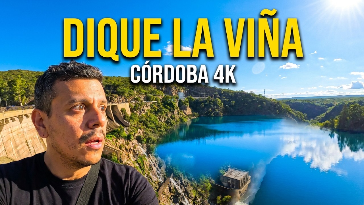 ¡El Gigante de Córdoba! 😱 Descubriendo el Dique La Viña 4K