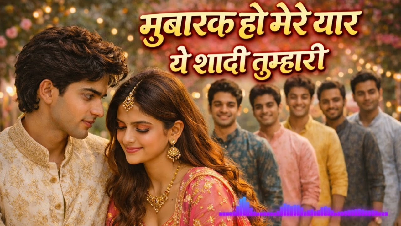 Mubarak Ho Mere Yaar Ye Shaadi Tumhari 💔 | 90s Style Emotional Wedding Song | Hindi Sad Love Song 
