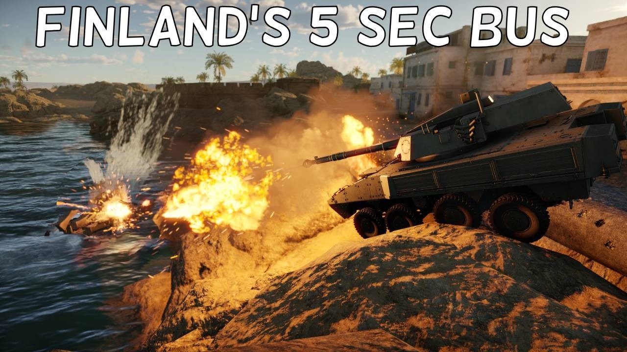 Finland's 5 Sec Bus | CT-CV 105HP | War Thunder