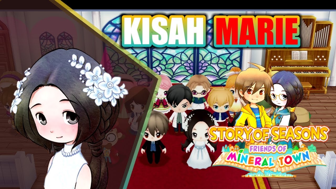 CARA MENIKAHI MARIE❤️ | HARVEST MOON STORY OF SEASON FRIENDS OF MINERAL TOWN