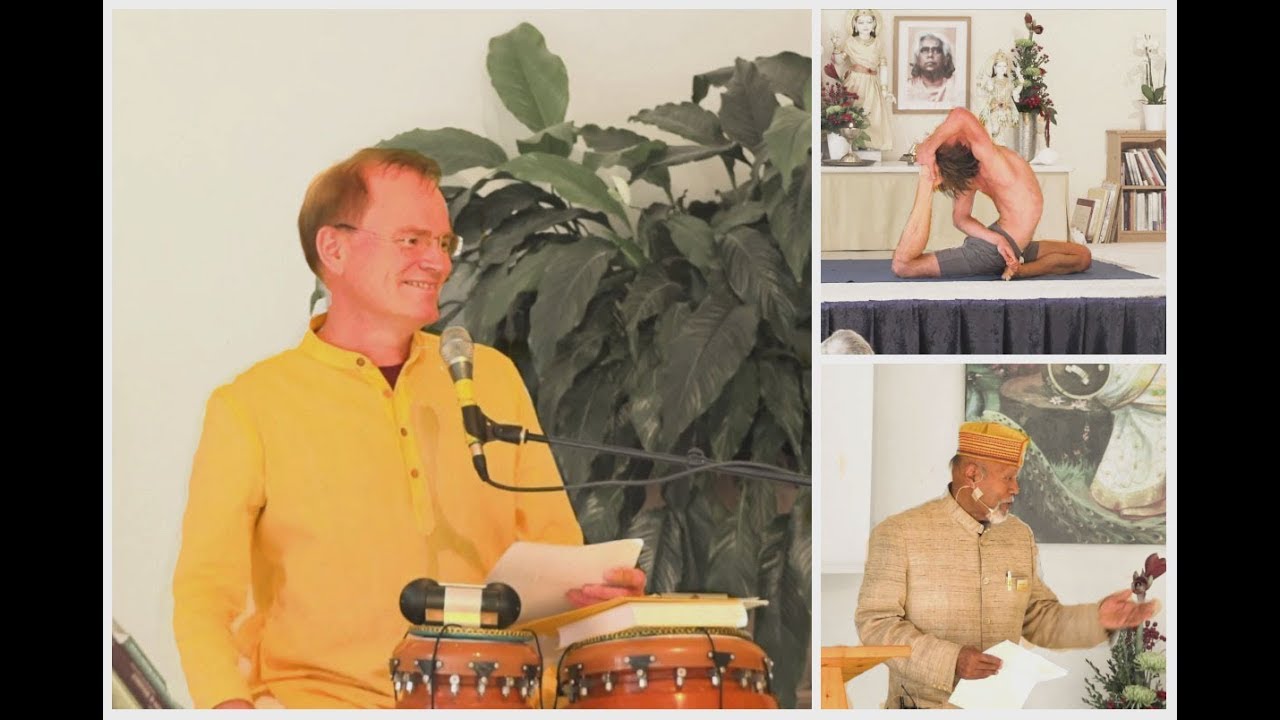 Eröffnung: Vortrag, Ritual, Asanavorführung und mehr - Sukadev Bretz - Yogakongress 2018