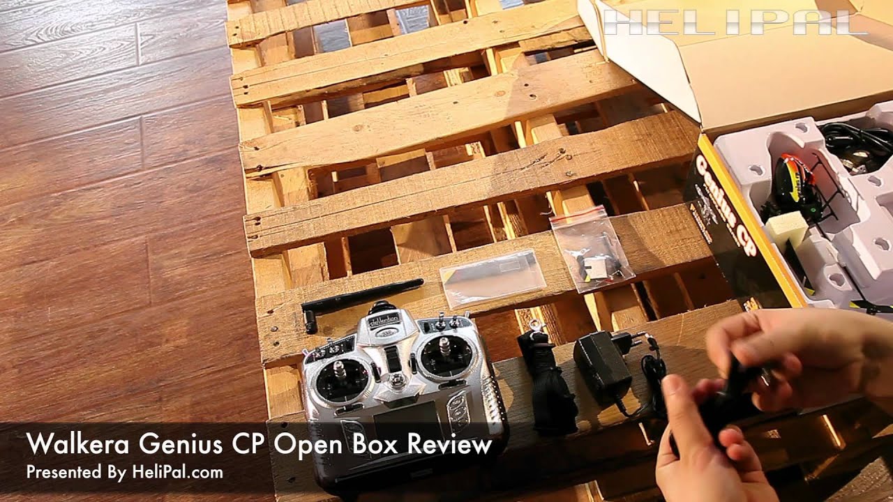 HeliPal.com - Walkera Genius CP Helicopter Open Box Review
