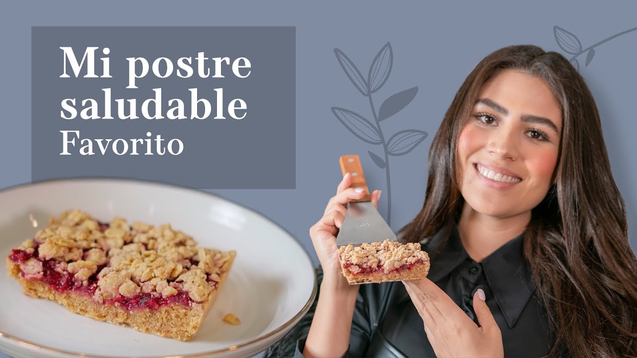 Crumble bars | Nutrióloga Alejandra Vera