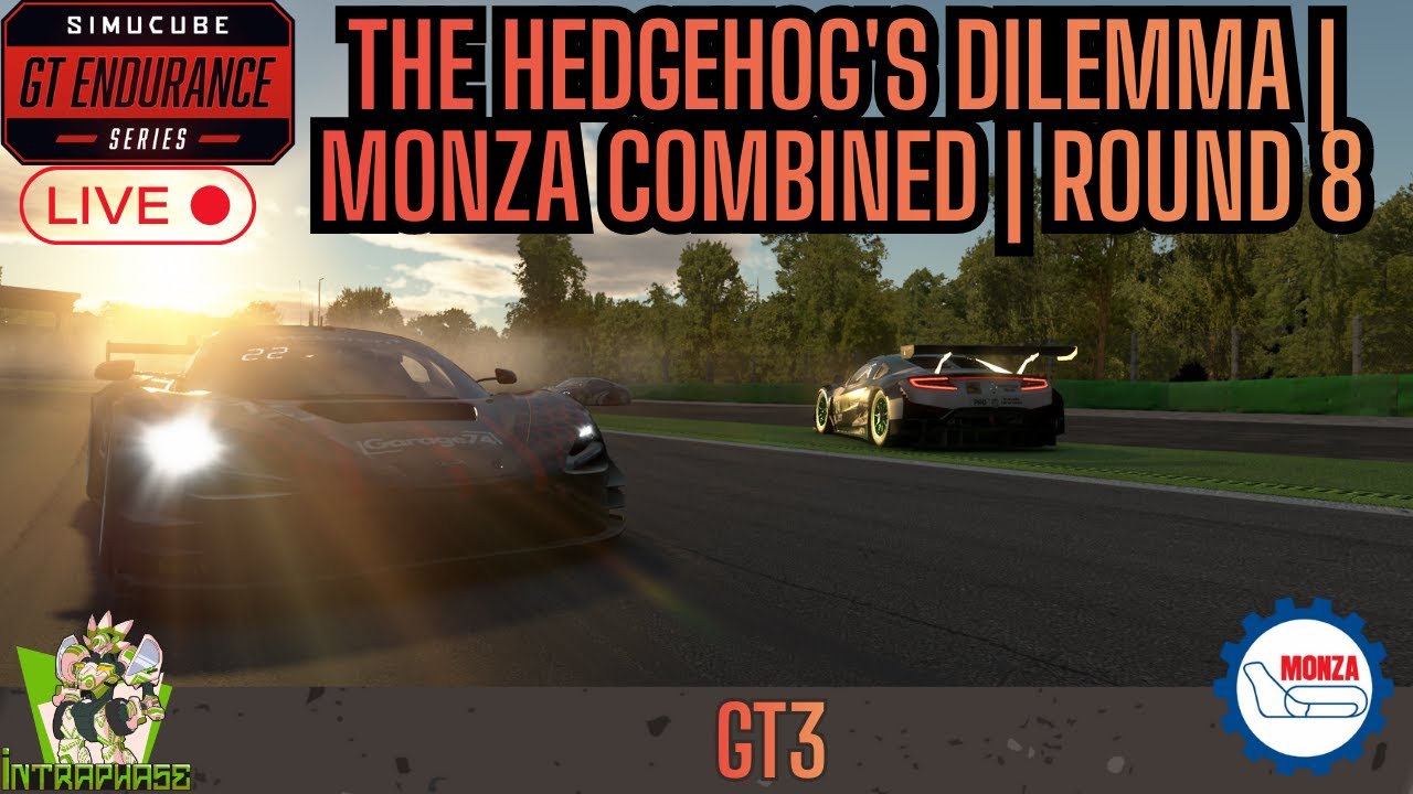 Garage 74: The Hedgehog's Dilemma | Monza | 280kph Inches Apart | Round 8