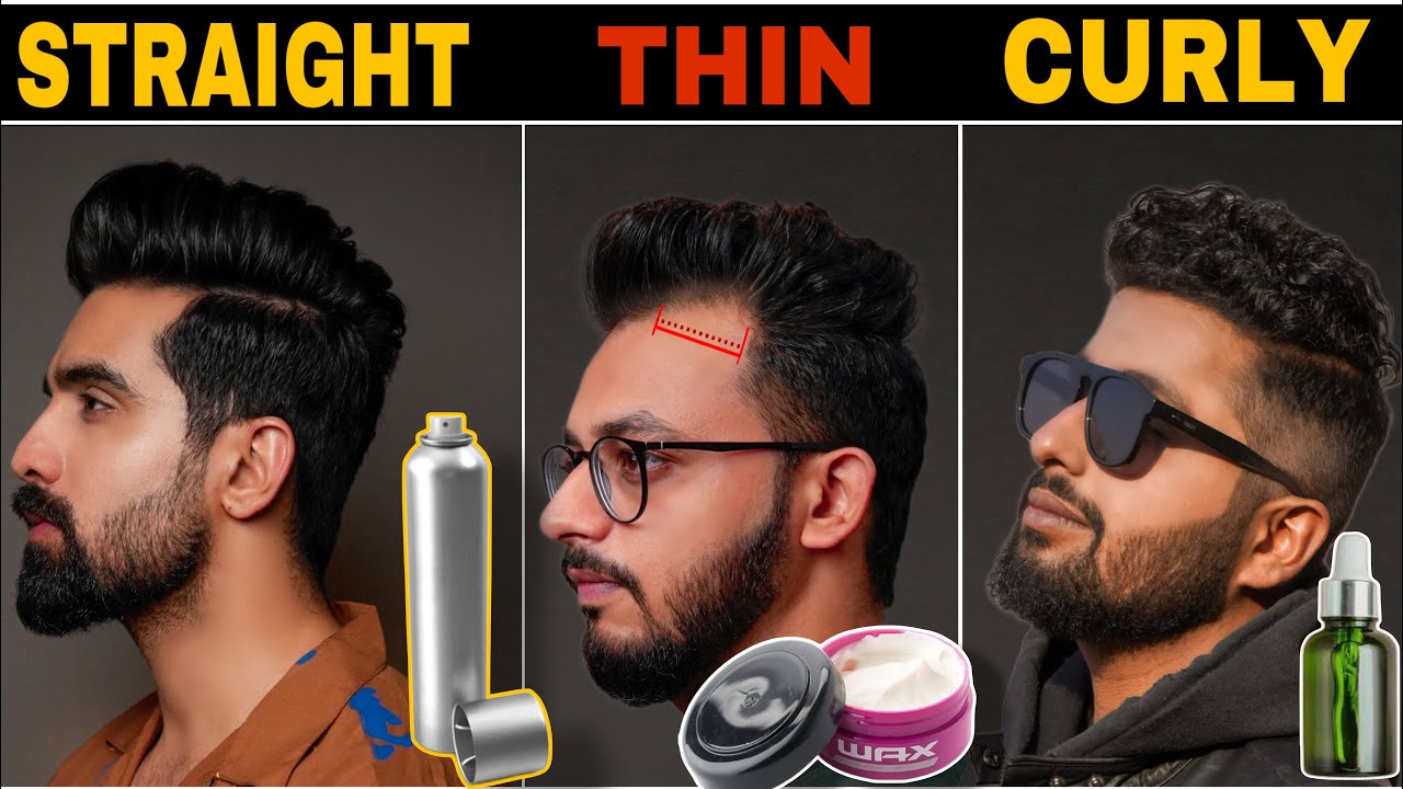 Set Hair: All Hair Types *ZERO DAMAGE*  Hair Tutorial men| Hair volume| Hair wax| Hair loss