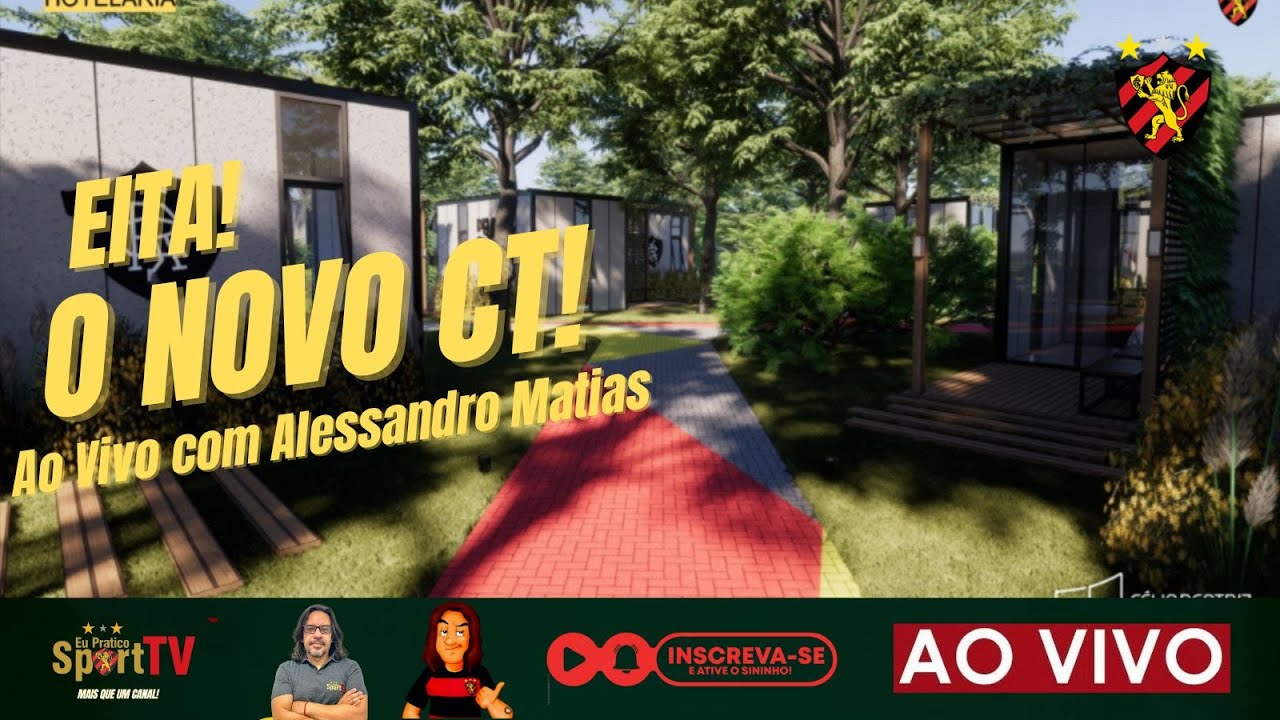 O NOVO CT NOS DETALHES: COM ALESSANDRO MATIAS (VEJA IMAGENS E CONFIRA EXPLICA&Ccedil;&Otilde;ES)