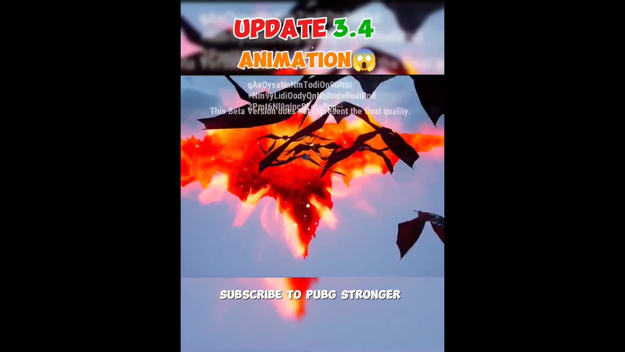 UPDATE 3.4 | landing animation😱 #pubg#pubgmobile#pubgnewupdate#bgmi#update