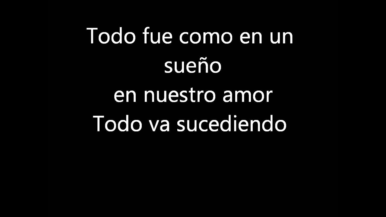 RBD-Nuestro Amor (with lyrics)