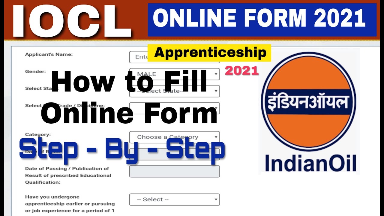IOCL Apprenticeship Online Form 2021 Kaise Bhare || How to Fill IOCL Apprenticeship Online Form