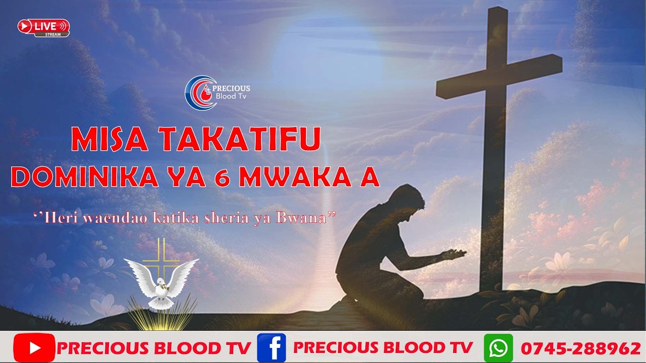 🔴#LIVE: ADHIMISHO LA MISA TAKATIFU DOMINIKA YA 6 YA MWAKA A  KUTOKA - KIGANGO MT MARIA DE MATHIAS