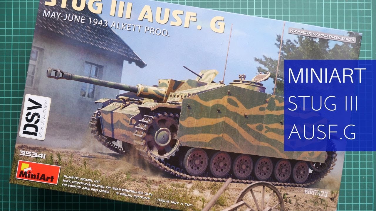 Обзор Miniart 1/35 STUG III Ausf.G (35341)