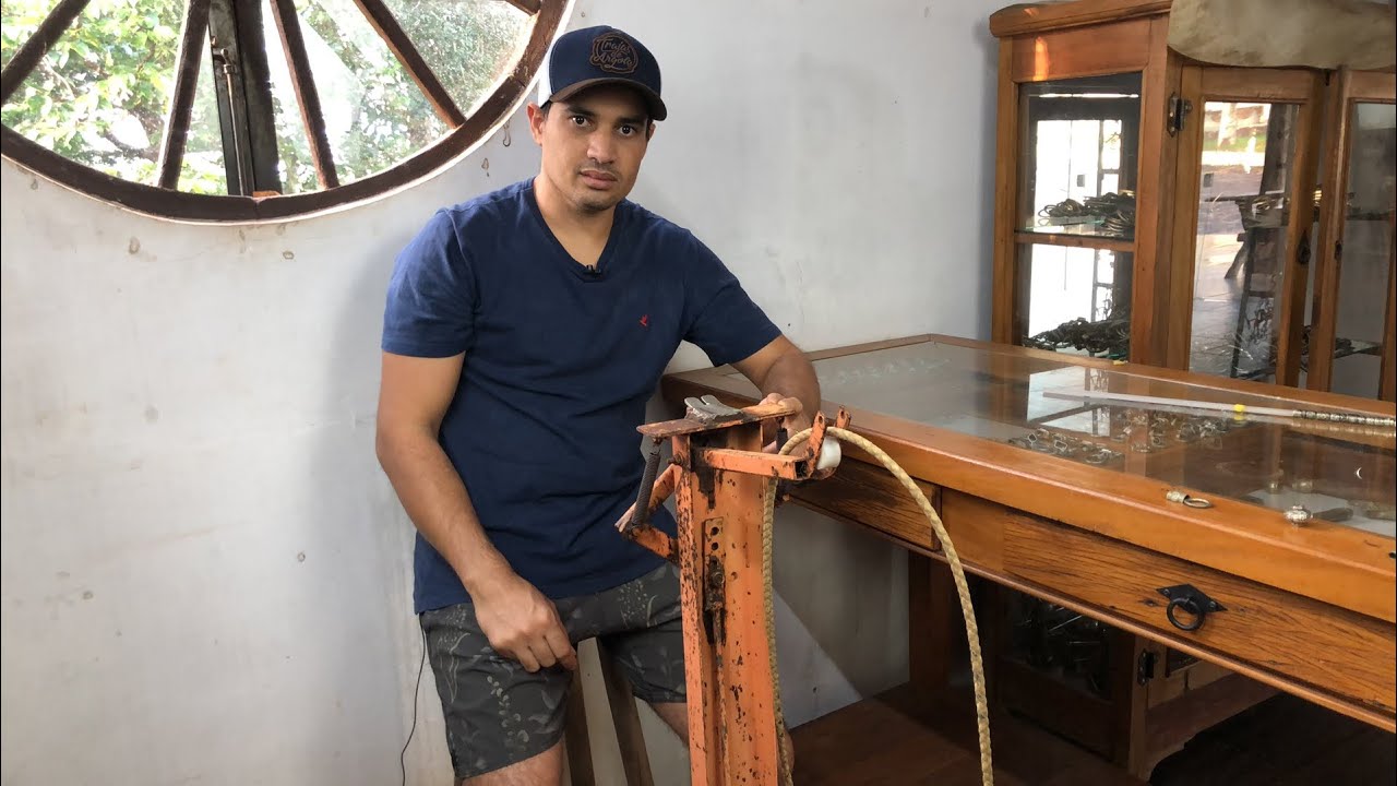 Como funciona máquina de trançar laço