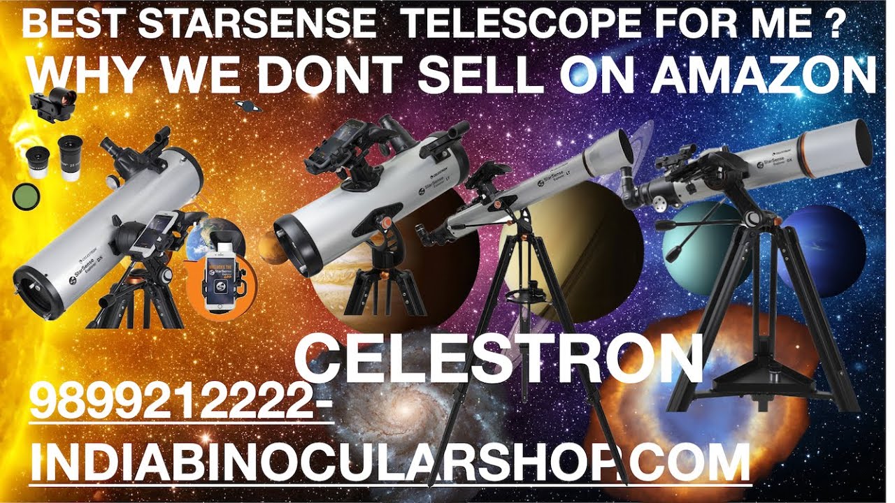 WHICH IS BEST CELESTRON STARSENSE TELESCOPE MODEL 4 ME -80VS102VS114VS130.WHY WE DON'T SELLON AMAZON