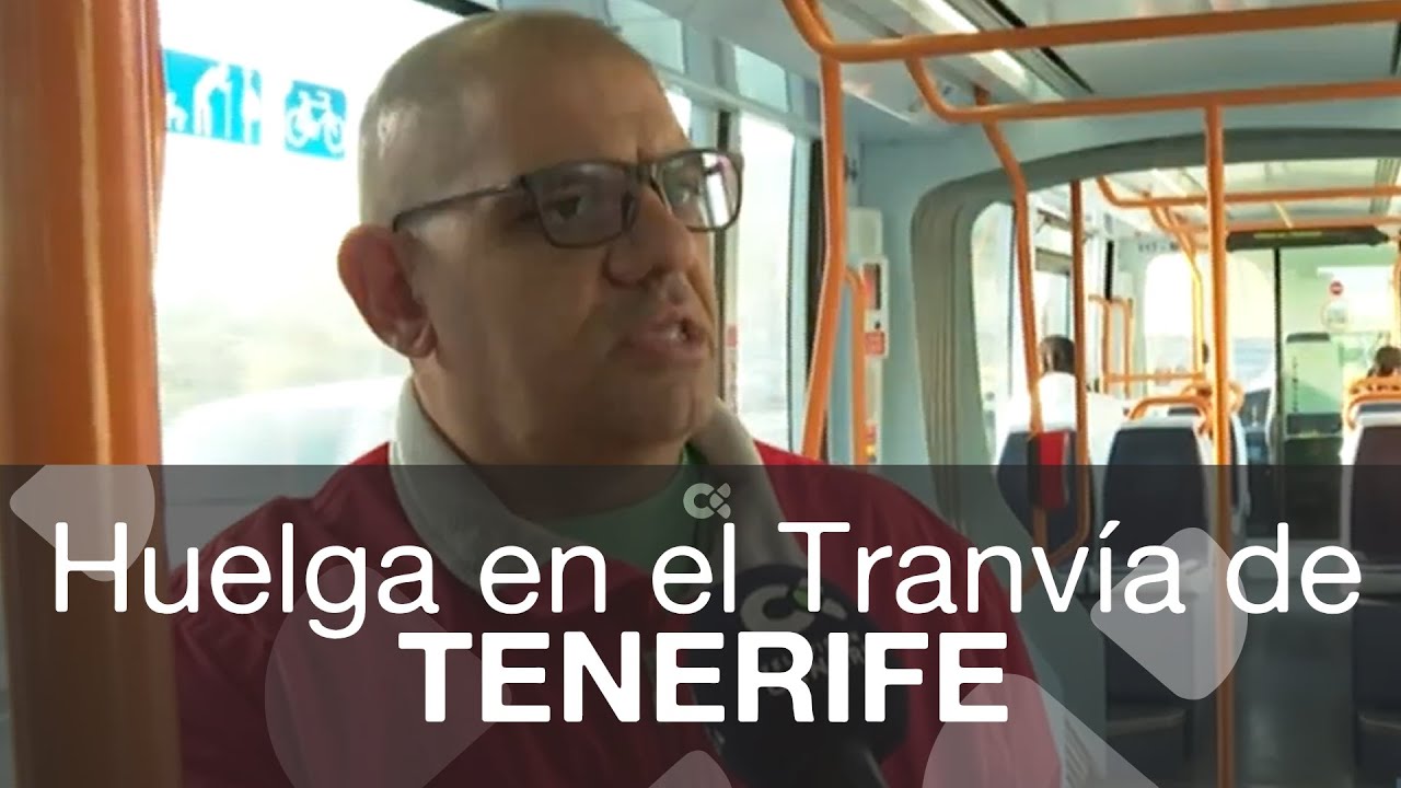 Huelga en el Tranvía de Tenerife
