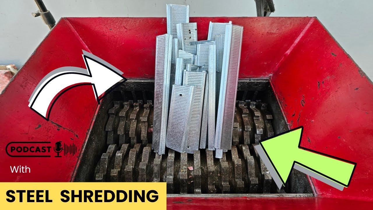Oddly Satisfying Videos | ASMR Shredding | Steel vs Fast Shredder Machine